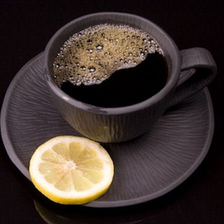 Kaffee + Zitrone